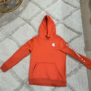 Carhartt Loose Fit Logo Sleeve Graphic Hoodie